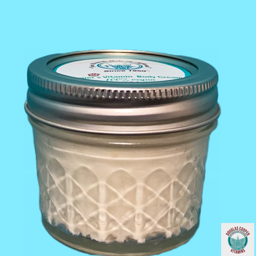 Body Butter:4oz Organic: Coconut, Mango, Shea, Cocoa, Avocado, Apricot, Aloe & Vitamin E