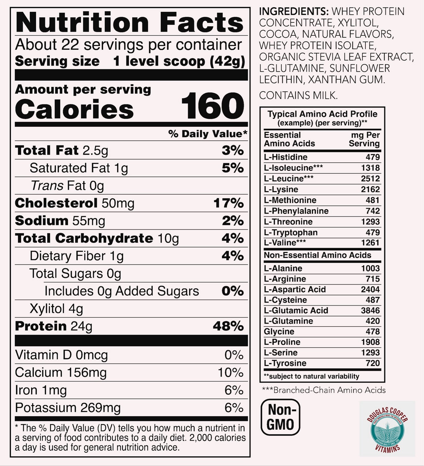 Proteína de suero: CHOCOLATE 2 libras