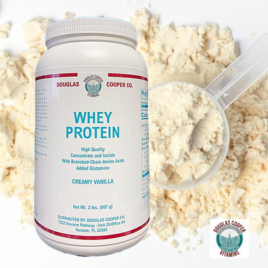 Whey Protein: VANILLA 2 lbs