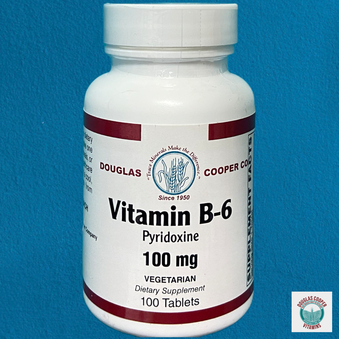 B-6: 100mg,  100 Tabs