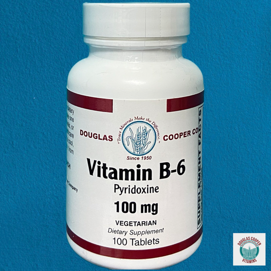 B-6: 100mg,  100 Tabs