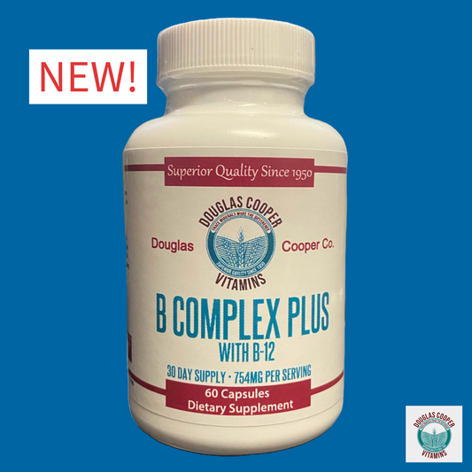 B-Complex PLUS: 2,000mcg B12, 60 Caps