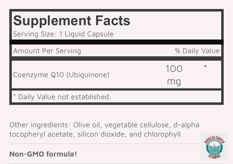 CoQ10: 100mg