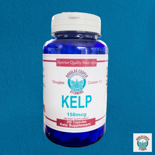 Algas marinas: 150 mcg, 200 cápsulas