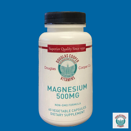 Magnesio 500 mg: 60 cápsulas