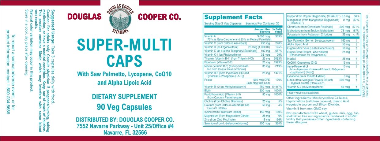 SUPER-MULTI Tabs now in Caps: 90 Caps