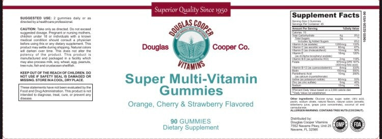 SUPER-MULTI Adult Gummies: #90