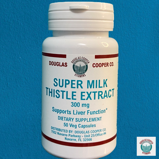 Milk Thistle Extract (Super): 300mg, 50 Vcaps