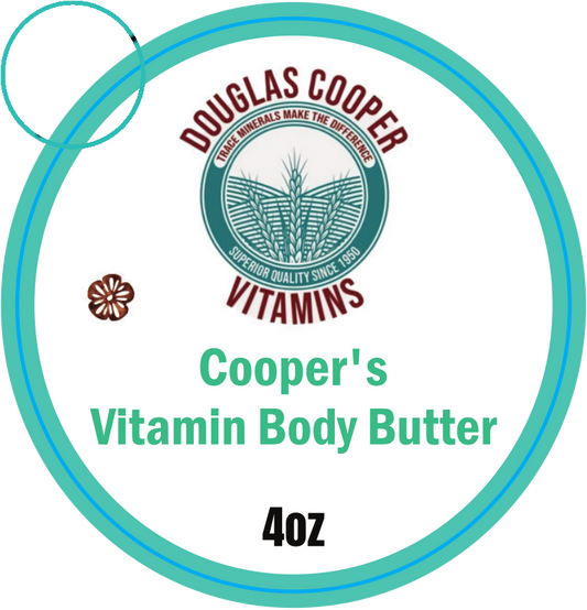 Body Butter:4oz Organic: Coconut, Mango, Shea, Cocoa, Avocado, Apricot, Aloe & Vitamin E