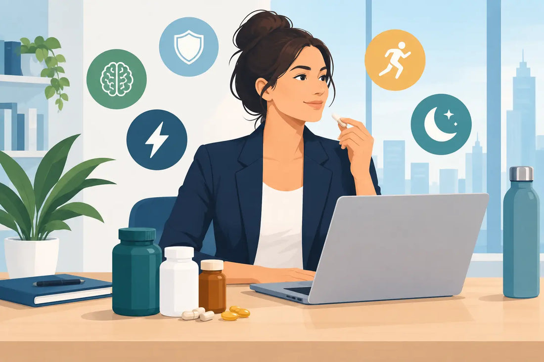 Best Supplements for Busy Professionals Who Do More