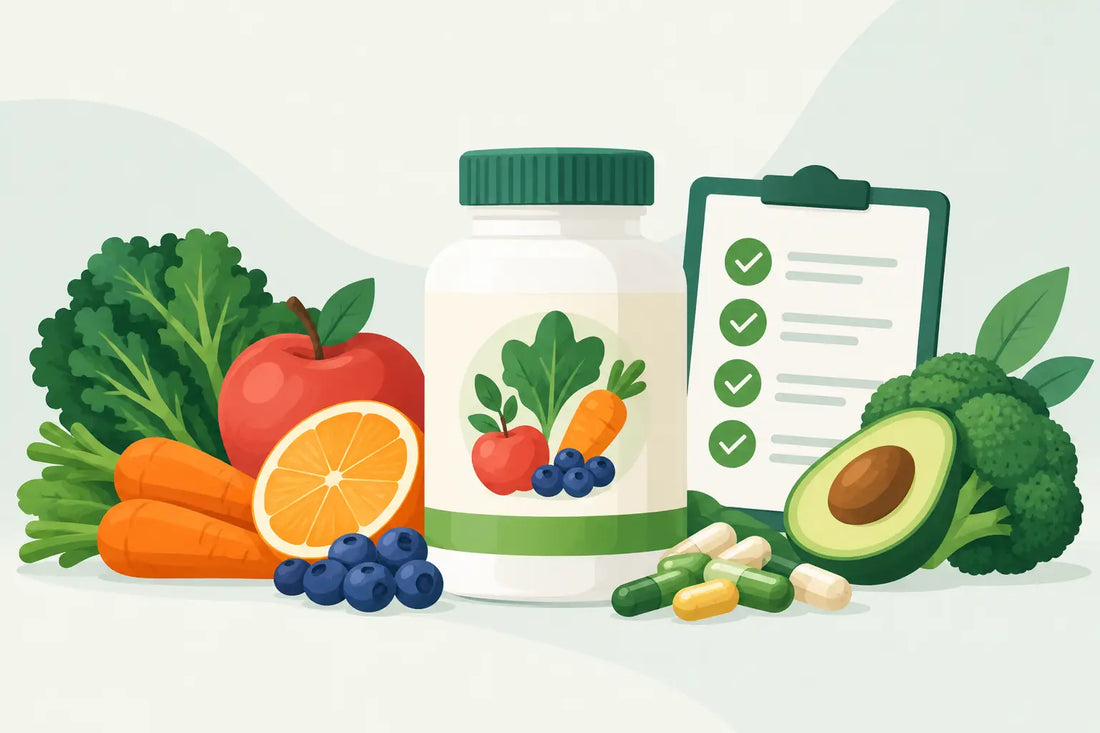 Fruit and Vegetable Supplement Blend: What to Check