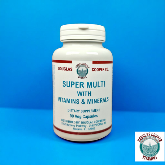 SUPER-MULTI Vitamins & Minerals: 90 Capsules