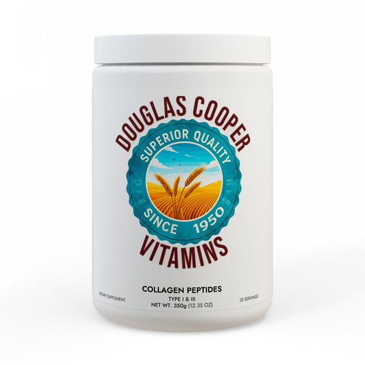 Collagen Peptides Type I & III Supplement (350g, 12.3oz)