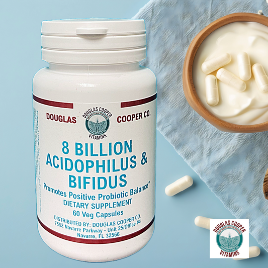 Acidophilus & Bifidus: 8 Billion, 60 Caps