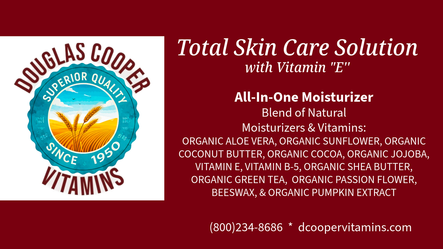 Total Skin Care Solution with Vitamin “E”
