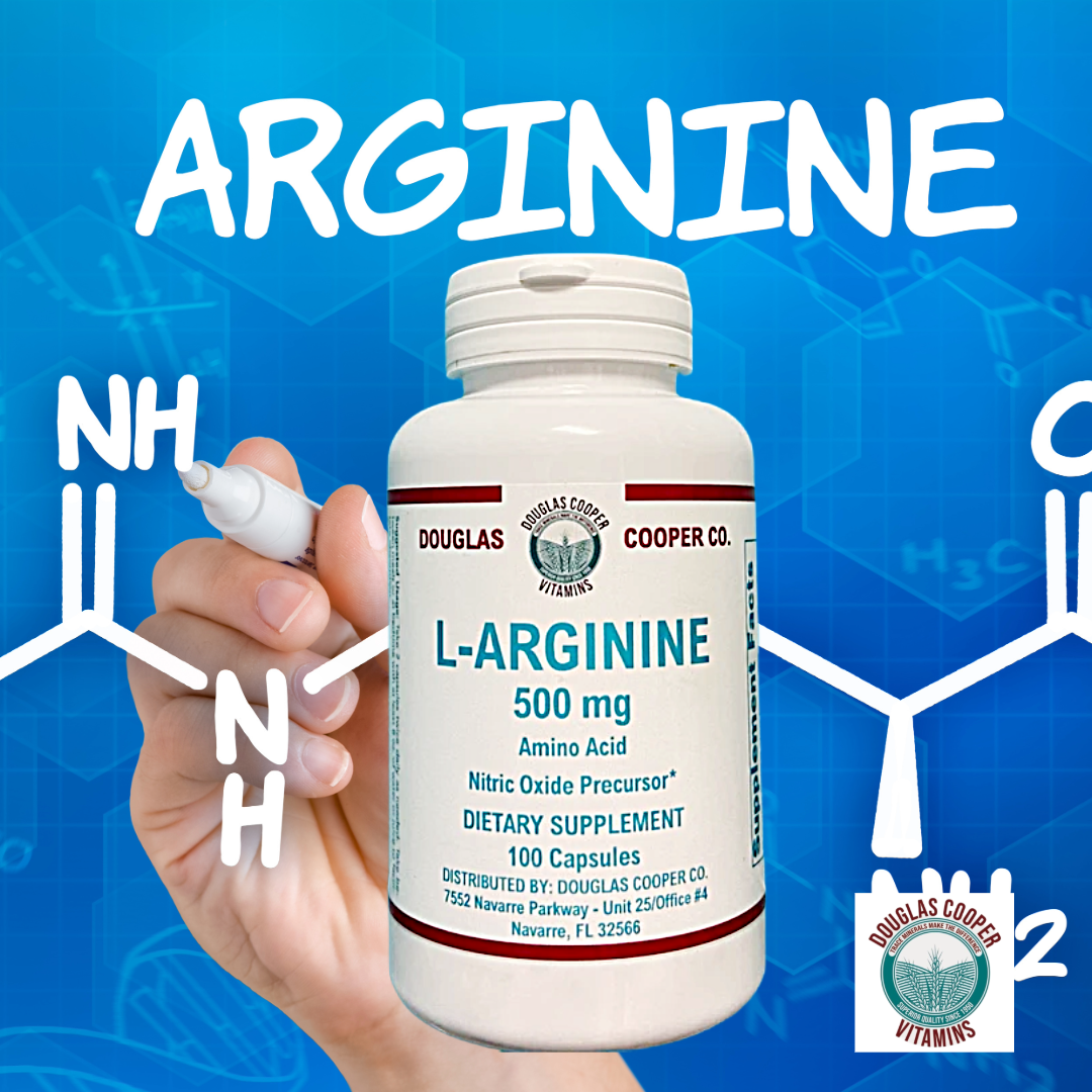 Arginine: 500mg, 100 Caps