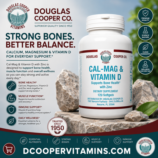 Calcium Mag & Vitamin D with Zinc