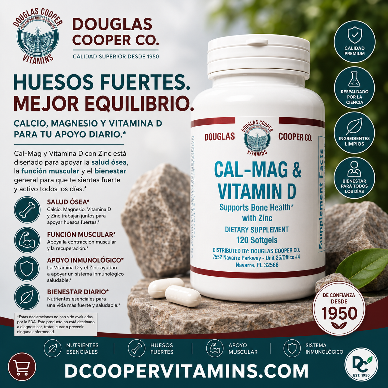 Calcium Mag & Vitamin D with Zinc