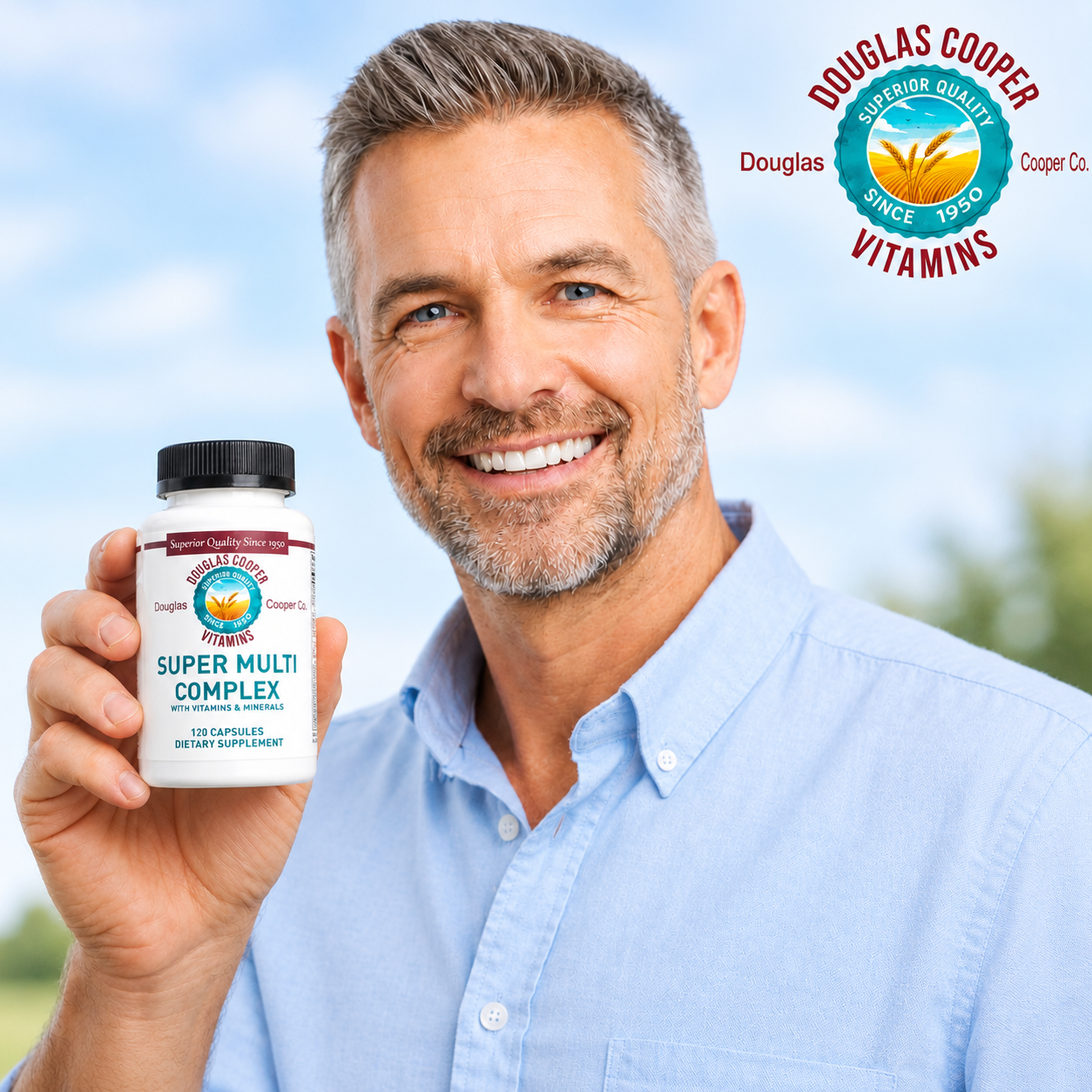 Super-Multi Complex with Vitamins & Minerals, 42 fruit & veggie blend (New) 120 Caps