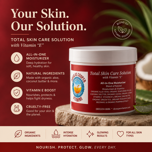 Total Skin Care Solution with Vitamin “E”