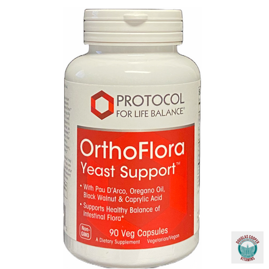 Ortho Flora Yeast Support   90 veg Caps