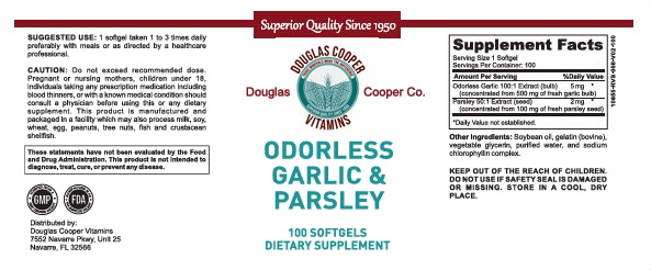 Garlic & Parsley: Odorless