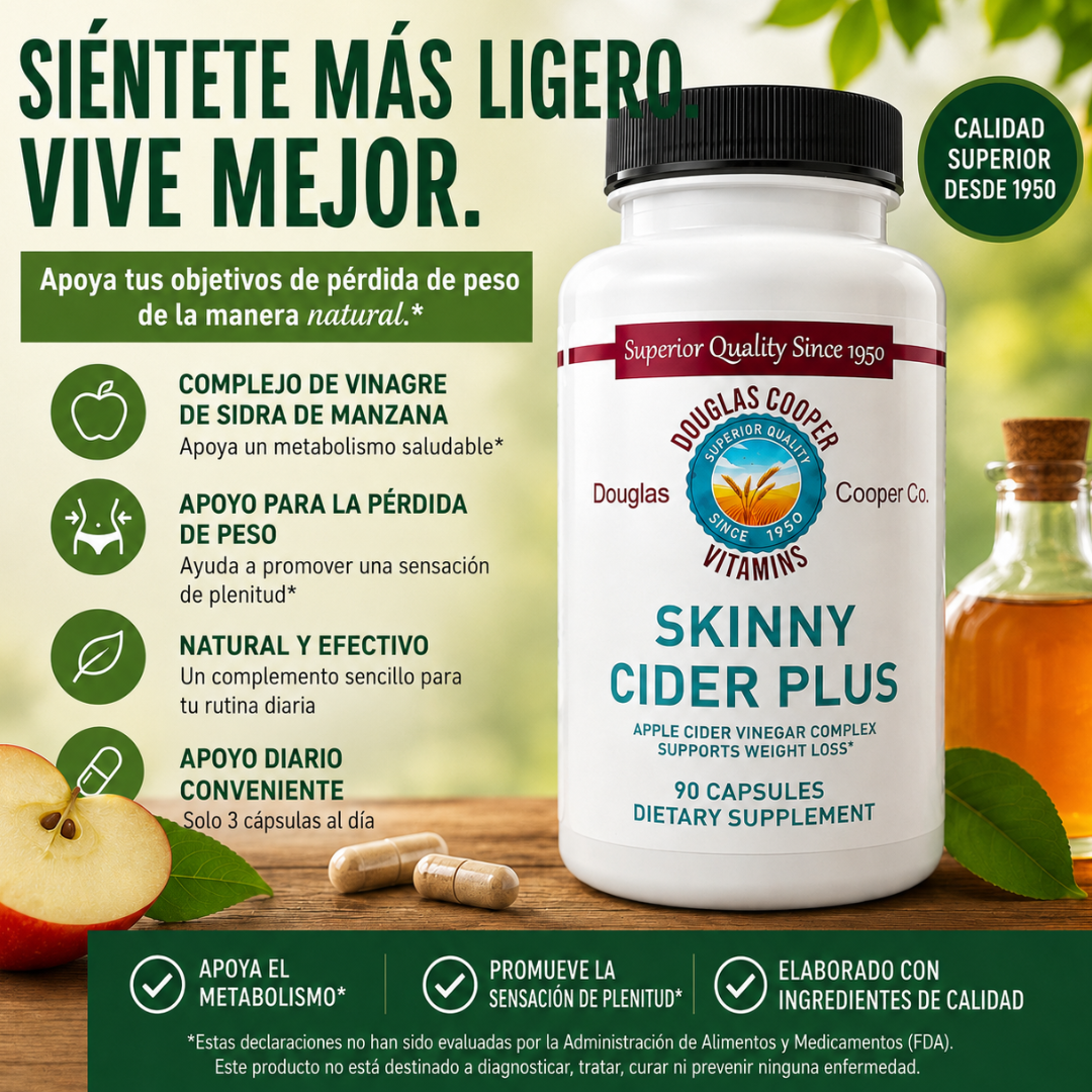 Skinny Cider Plus- (NEW)   BUY 1, GET 1 HALF OFF