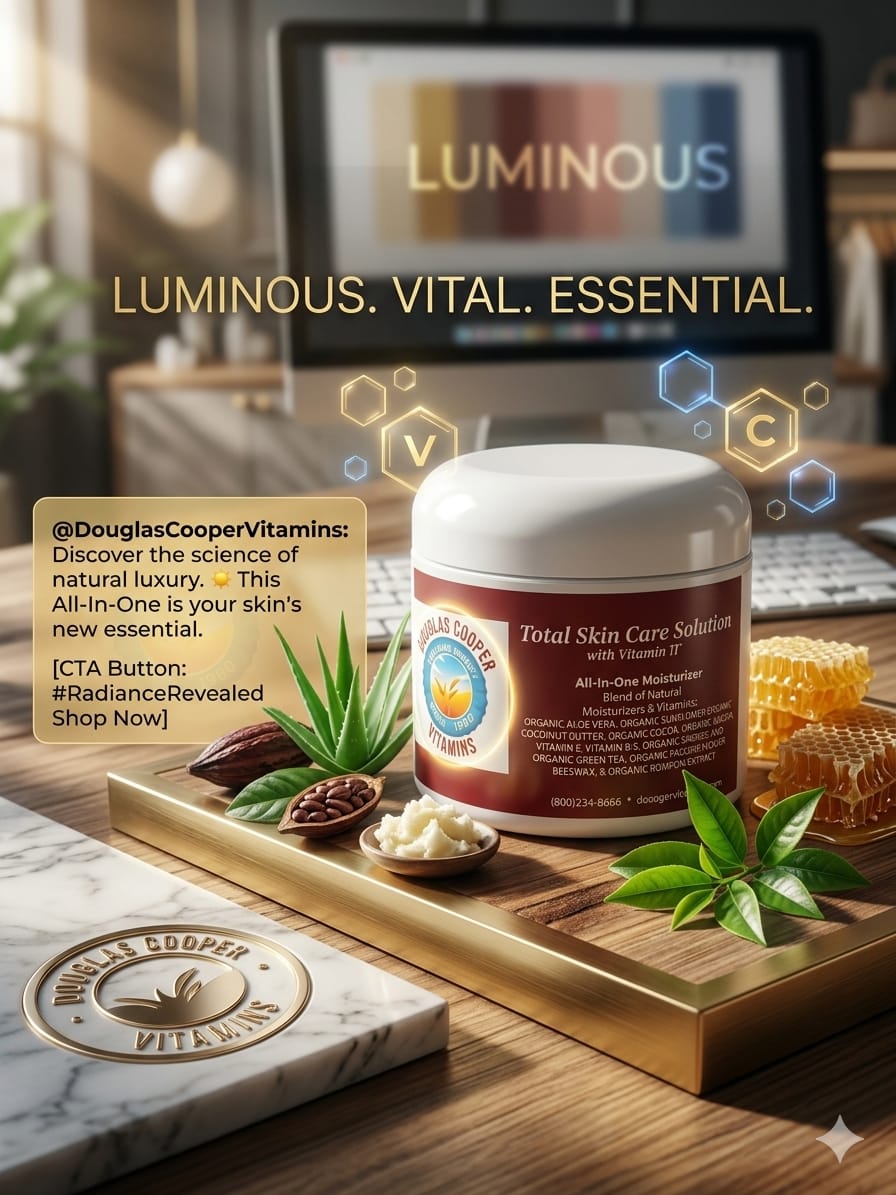 Total Skin Care Solution with Vitamin “E”