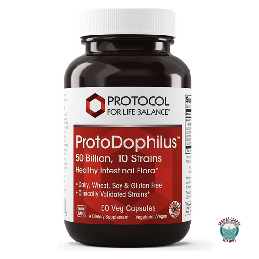 ProtoDophilus 50 Billion - 10 Strains, 50 vcaps