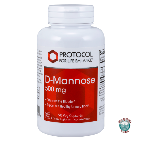 D-Mannose 500mg, 90 vcaps
