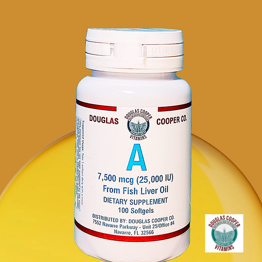 A, Vitamin : 25,000 IU, 100 Softgels