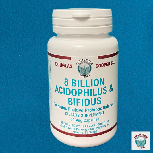 Acidophilus & Bifidus: 8 Billion, 60 Caps