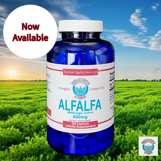Alfalfa: 500mg, 200 Caps