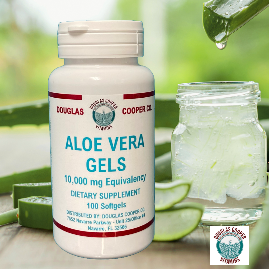 Aloe Vera: 10,000mg, 100 Gelcaps – Dcoopervitamins.com