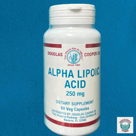 Alpha Lipoic: 250mg, 60 Veg Caps