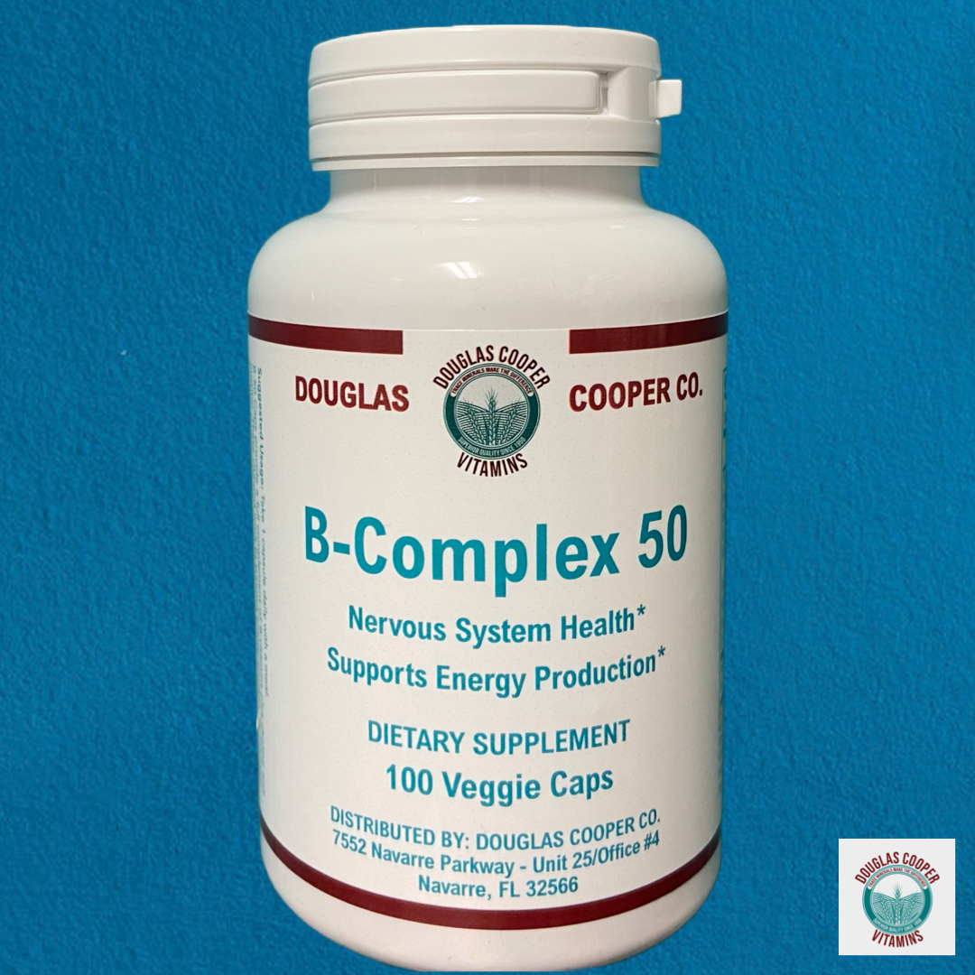 B-Complex: 400mcg Folic Acid: 100 Caps