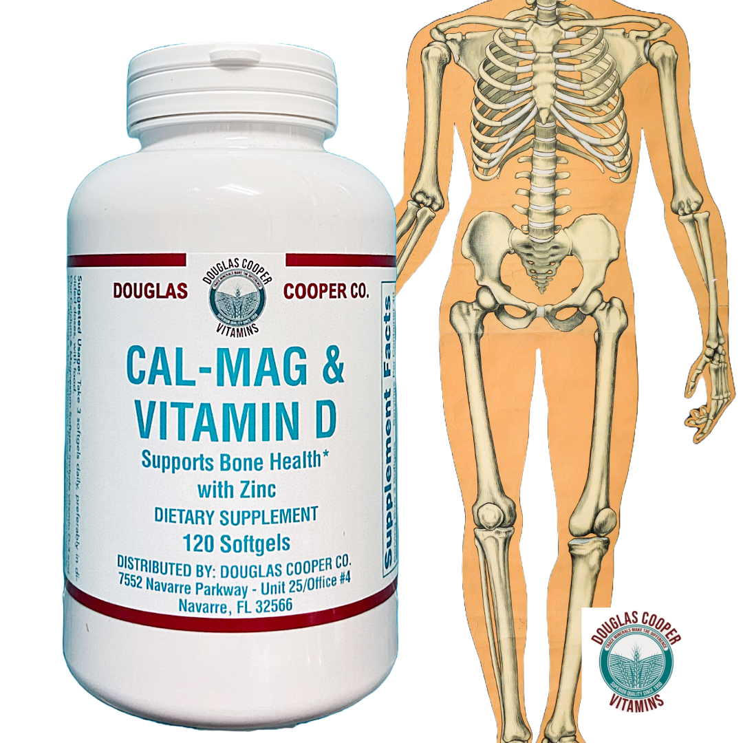 Calcium Mag & Vitamin D: 120 Softgels