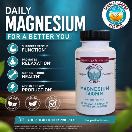 Magnesium: 500mg