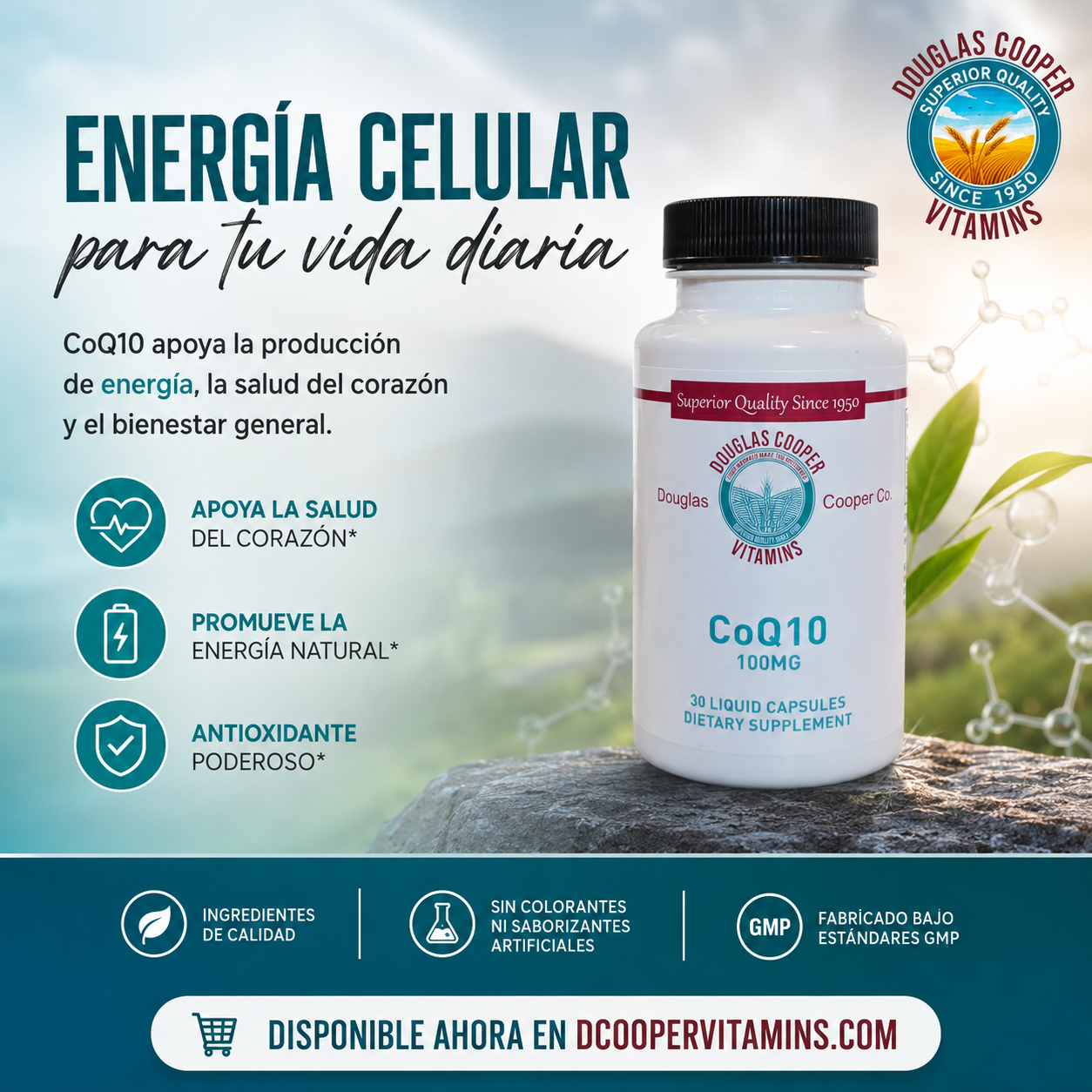 CoQ10: 100mg