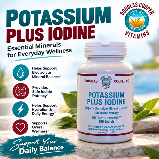 Potassium Plus: Iodine, 180 Tabs