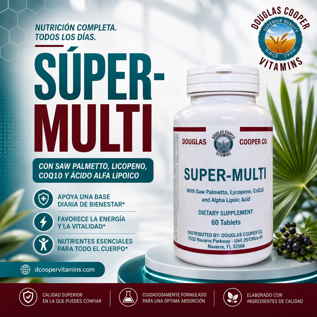 SUPER-MULTI Tabs: 60 Tablets