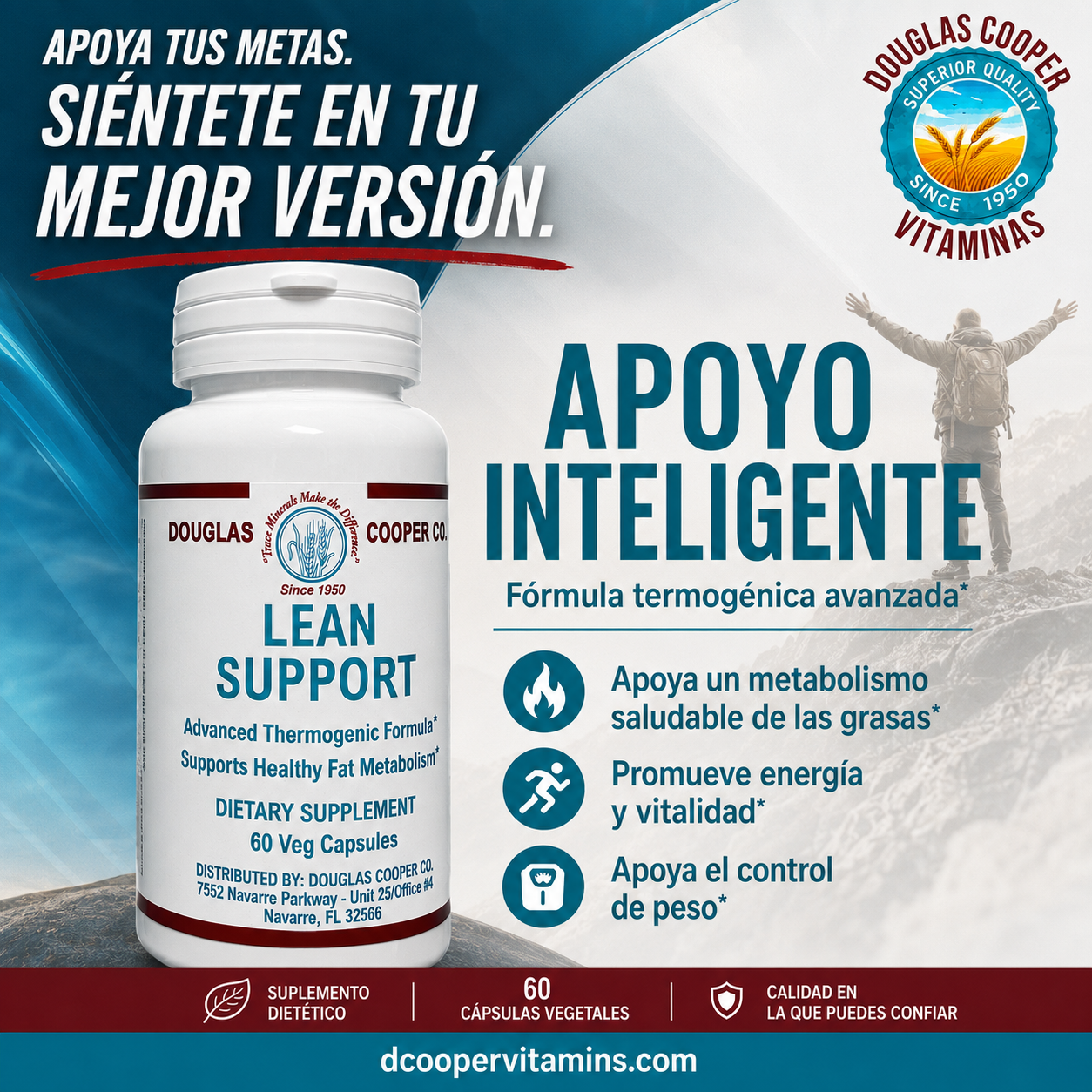 Soporte Lean: 60 cápsulas