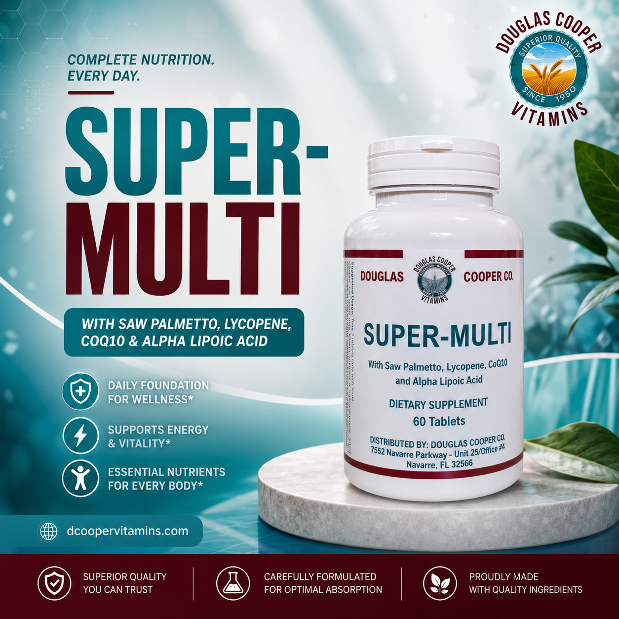 SUPER-MULTI Tabs: 60 Tablets