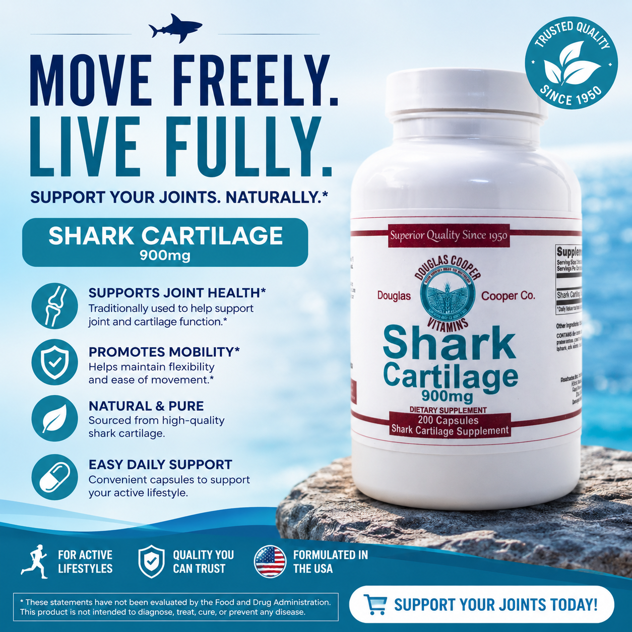 Shark Cartilage- 900mg