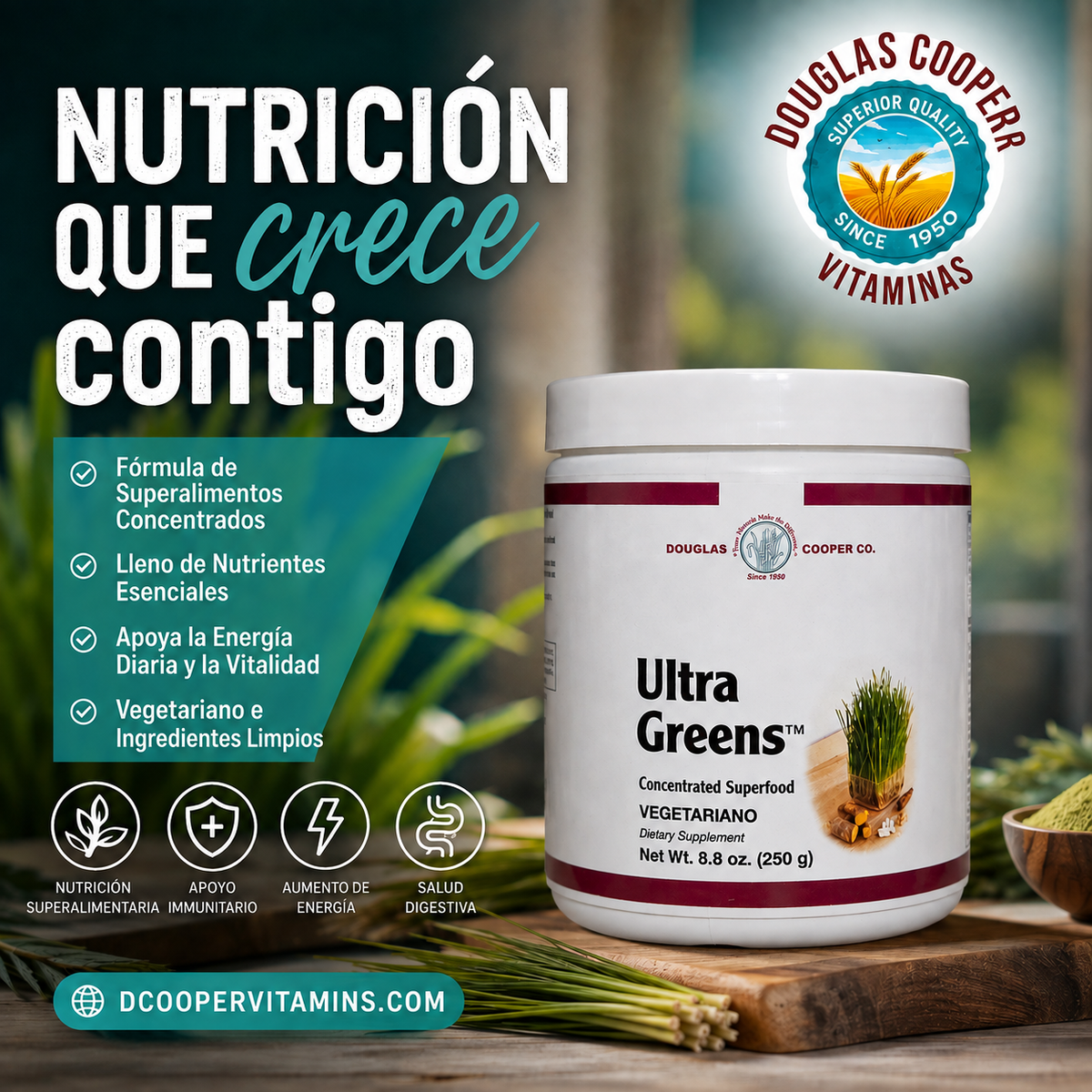 Ultra Greens  8.8 Oz