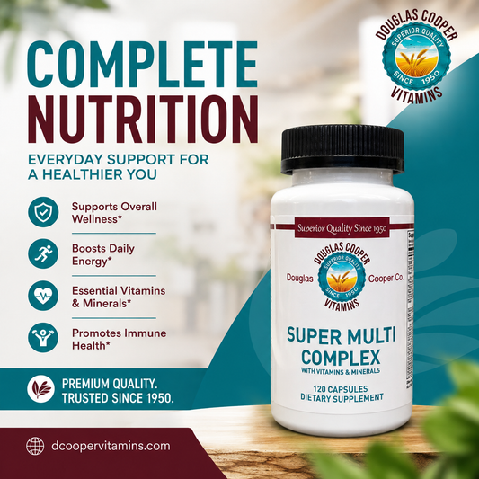 Super-Multi Complex with Vitamins & Minerals, 42 fruit & veggie blend (New) 120 Caps