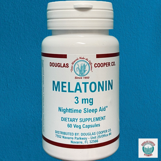 Melatonin: 3mg, 60 Caps