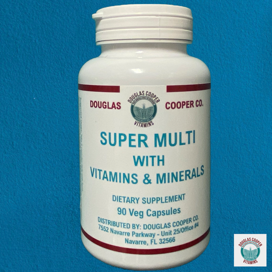SUPER-MULTI Vitamins & Minerals: 90 Capsules