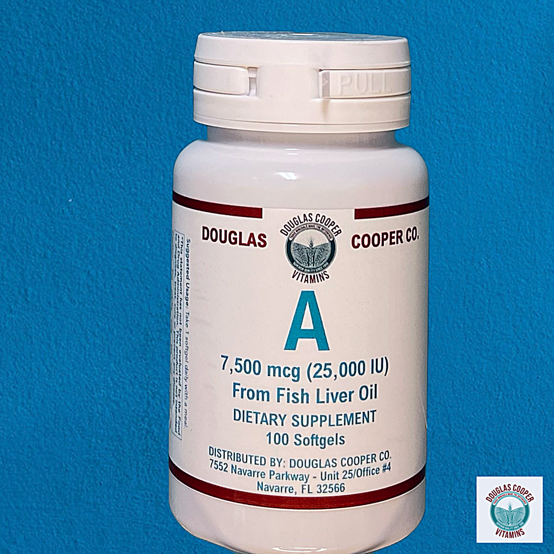 A, Vitamin : 25,000 IU, 100 Softgels